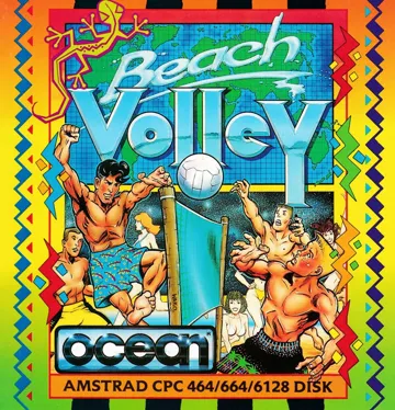 Beach Volley (UK) (1989) (Trainer) box cover front